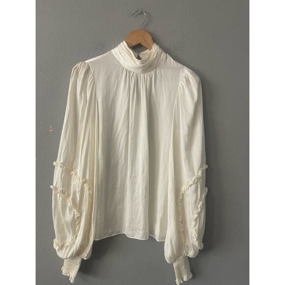 RAMY BROOK Carissa Mock-Neck Blouse - Picture 6 of 13